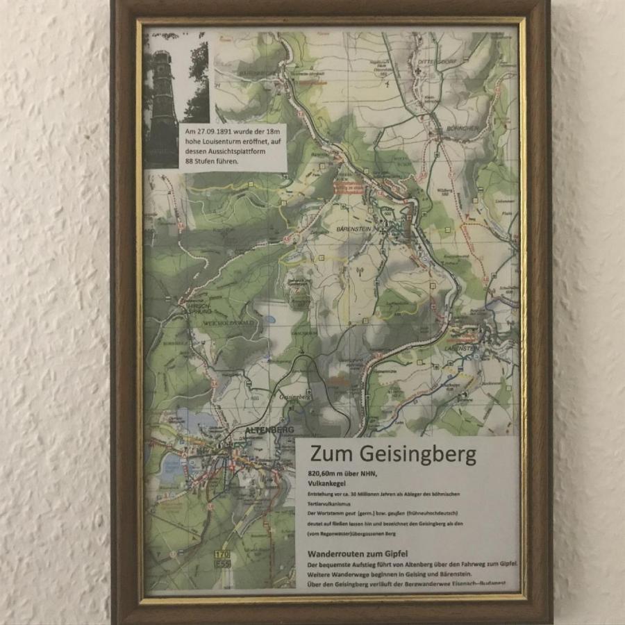 Ferienwohnung Uhlig Altenberg  Εξωτερικό φωτογραφία